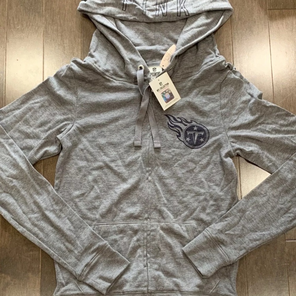 Victoria's Secret PINK Tennessee Titans NFL Football Hoodie Women’s X-Small New